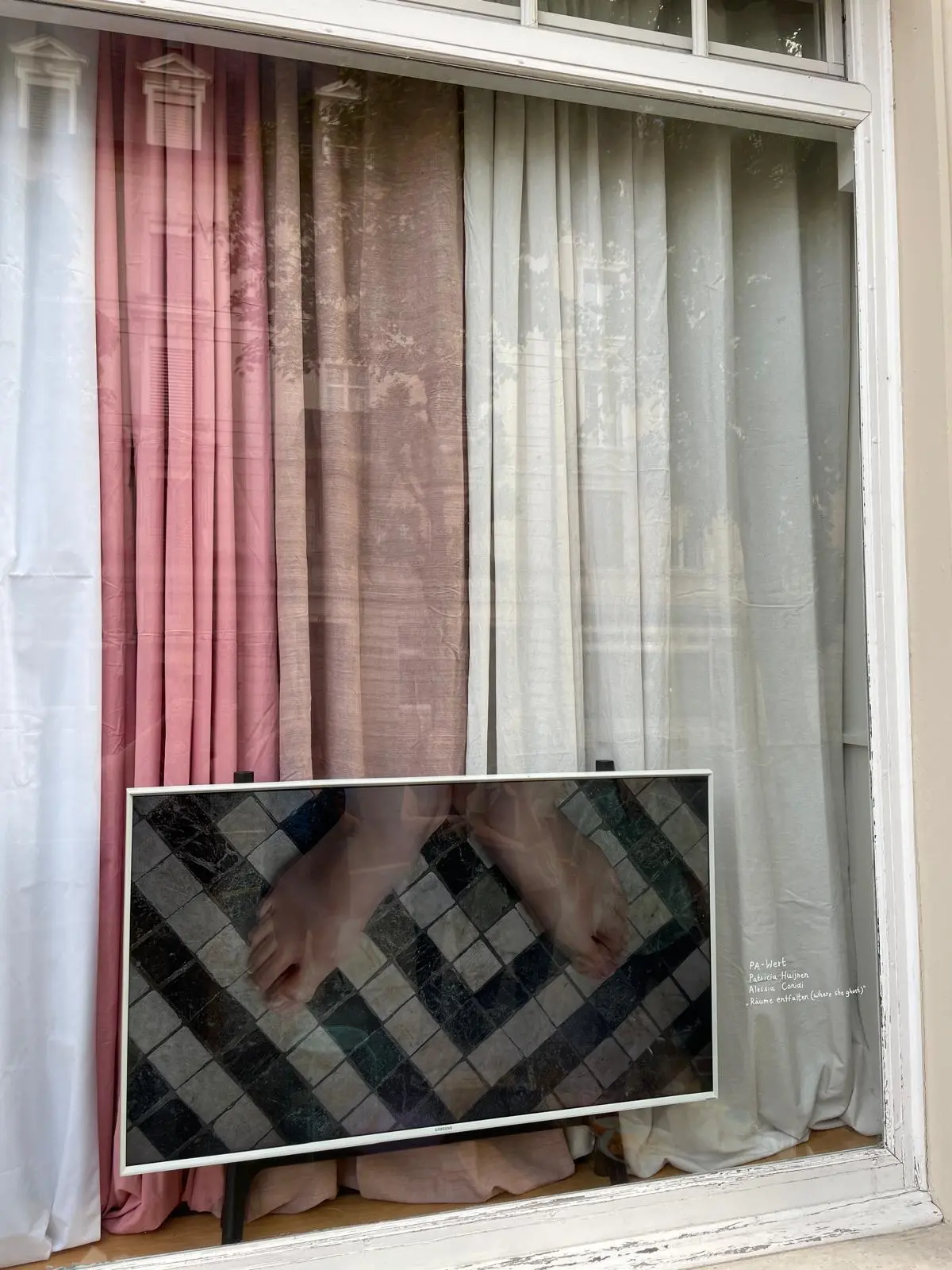 Werk aus dem Schaufenster